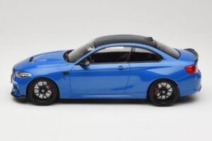 BMW M2 CS F87 Niebieski Metalik Z Czarnymi Felgami Minichamps 1:18 155021022 Metal — zdjęcie 5 z 6