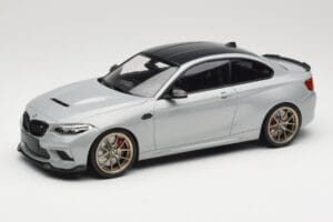 BMW M2 CS F87 Srebrny ze złotymi felgami Minichamps 1:18 155021028 Metal