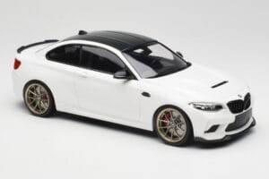 BMW M2 F87 CS Alpine White Złote Felgi Minichamps 1:18 155021020 Metal — zdjęcie 4 z 6