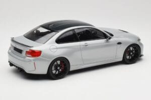 BMW M2 F87 CS Hockenheim Silver Czarne Felgi Minichamps 1:18 155021024 Metal — zdjęcie 2 z 6