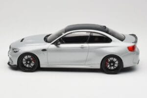 BMW M2 F87 CS Hockenheim Silver Czarne Felgi Minichamps 1:18 155021024 Metal — zdjęcie 3 z 6