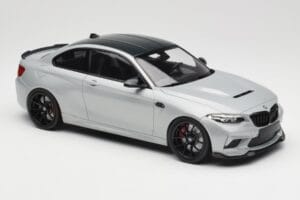 BMW M2 F87 CS Hockenheim Silver Czarne Felgi Minichamps 1:18 155021024 Metal — zdjęcie 4 z 6
