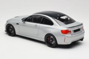 BMW M2 F87 CS Hockenheim Silver Czarne Felgi Minichamps 1:18 155021024 Metal — zdjęcie 5 z 6