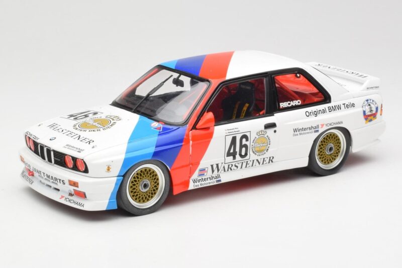 BMW M3 E30 #46 R. Ravaglia / E. Pirro WTCC Calder Park 1987 Minichamps 1:18 180872046-O Metal