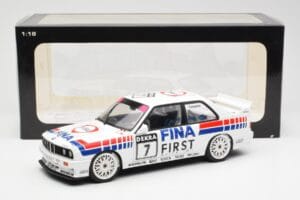BMW M3 E30 #7 Fina J. Cecotto DTM 1992 AUTOart 1:18 89246 Metal — zdjęcie 7 z 7