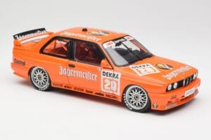 BMW M3 E30 #20 Jagermeister W. Gardner DTM 1992 Minichamps 1:18 180922020-O Metal — zdjęcie 6 z 8