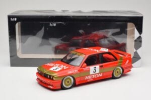 BMW M3 E30 #3 R. Ravaglia Winner Guia Race Macau 1987 Minichamps 1:18 155872003 Metal — zdjęcie 6 z 6