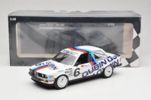 BMW M3 E30 #6 H. Grohs DTM 1987 Minichamps 1:18 155872006 Metal — zdjęcie 6 z 6