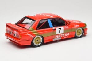BMW M3 E30 #7 D. Quester 2nd Place Guia Race Macau 1987 Minichamps 1:18 155872007 Metal — zdjęcie 2 z 6
