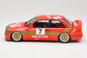 BMW M3 E30 #7 D. Quester 2nd Place Guia Race Macau 1987 Minichamps 1:18 155872007 Metal — zdjęcie 3 z 6