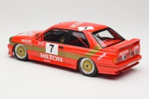 BMW M3 E30 #7 D. Quester 2nd Place Guia Race Macau 1987 Minichamps 1:18 155872007 Metal — zdjęcie 5 z 6