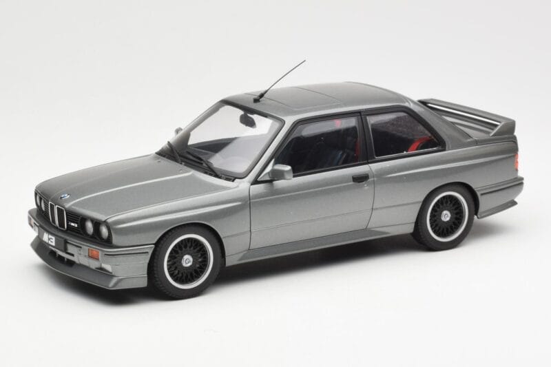 BMW M3 E30 Sport Evolution Cecotto Szary AUTOart 1:18 70567 Metal