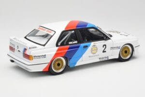 BMW M3 E30 #2 Warsteiner E. van de Poele DTM Champion 1987 Minichamps 1:18 80430396026-O Metal — zdjęcie 3 z 8