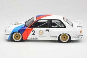 BMW M3 E30 #2 Warsteiner E. van de Poele DTM Champion 1987 Minichamps 1:18 80430396026-O Metal — zdjęcie 4 z 8