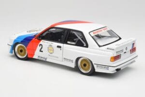 BMW M3 E30 #2 Warsteiner E. van de Poele DTM Champion 1987 Minichamps 1:18 80430396026-O Metal — zdjęcie 7 z 8