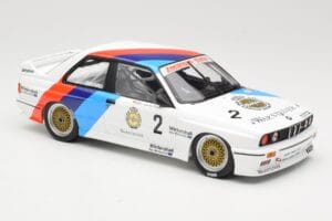 BMW M3 E30 Zackspeed #2 E. van de Poele Champion DTM 1987 Minichamps 1:18 155872002 Metal — zdjęcie 4 z 6