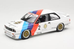 BMW M3 E30 Zackspeed #2 E. van de Poele Champion DTM 1987 Minichamps 1:18 155872002 Metal