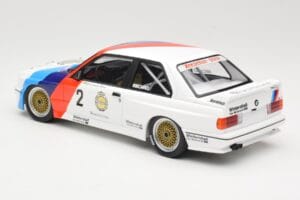 BMW M3 E30 Zackspeed #2 E. van de Poele Champion DTM 1987 Minichamps 1:18 155872002 Metal — zdjęcie 5 z 6