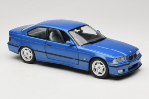 BMW M3 E36 Blue Metallic UT Models 1:18 20467 Metal — zdjęcie 6 z 8