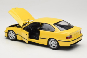 BMW M3 E36 Dakar Yellow UT Models 1:18 180022300 Metal — zdjęcie 5 z 8