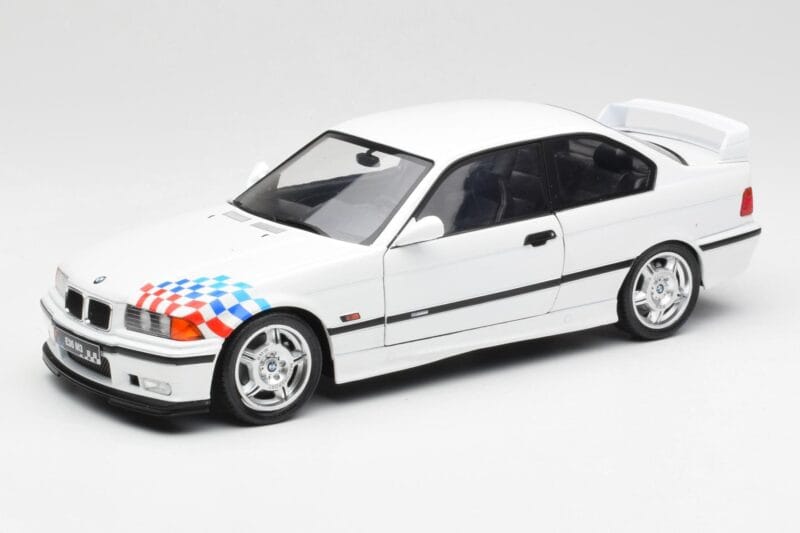 BMW M3 E36 Lightweight Biały Solido 1:18 S1803903 Metal