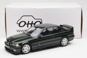 BMW M3 E36 GT British Racing Zielony Otto 1:18 OT098 Żywica — zdjęcie 6 z 6