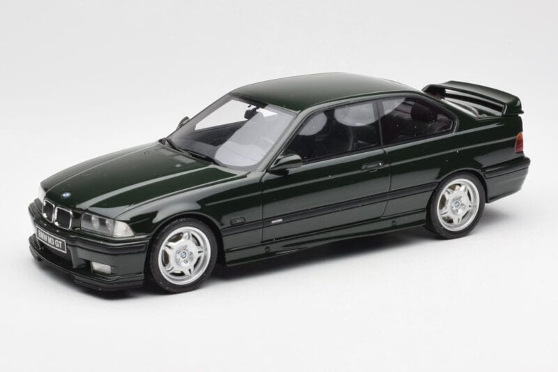 BMW M3 E36 GT British Racing Zielony Otto 1:18 OT098 Żywica