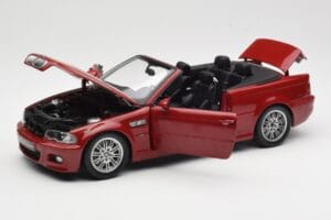 BMW M3 E46 Kabriolet Czerwony Kyosho 1:18 08505R Metal — zdjęcie 2 z 8