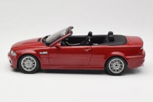 BMW M3 E46 Kabriolet Czerwony Kyosho 1:18 08505R Metal — zdjęcie 4 z 8