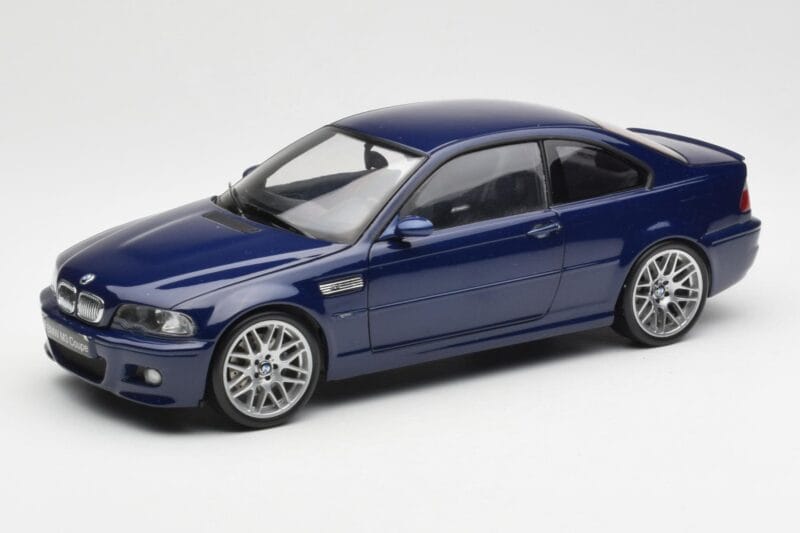BMW M3 E46 Niebieski Kyosho 1:18 08503BL Metal