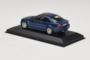 BMW M3 E46 Niebieski Minichamps 1:43 BMW014 Metal — zdjęcie 3 z 4