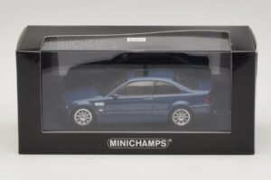BMW M3 E46 Niebieski Minichamps 1:43 BMW014 Metal — zdjęcie 4 z 4
