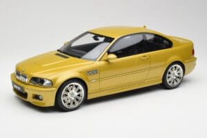 BMW M3 E46 Phoenix Żółty Otto 1:12 G025 Żywica