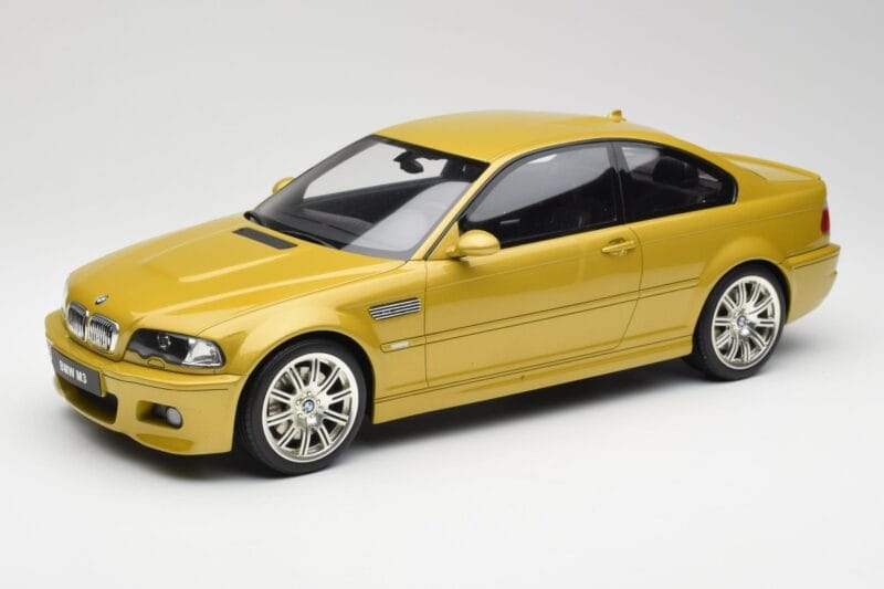 BMW M3 E46 Phoenix Żółty Otto 1:12 G025 Żywica