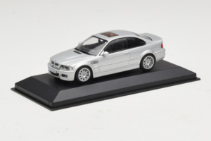 BMW M3 E46 Srebrny Minichamps 1:43 BMW013 Metal — zdjęcie 2 z 4