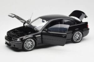 BMW M3 E46 CSL Czarny Kyosho 1:18 80430302736 Metal — zdjęcie 2 z 8