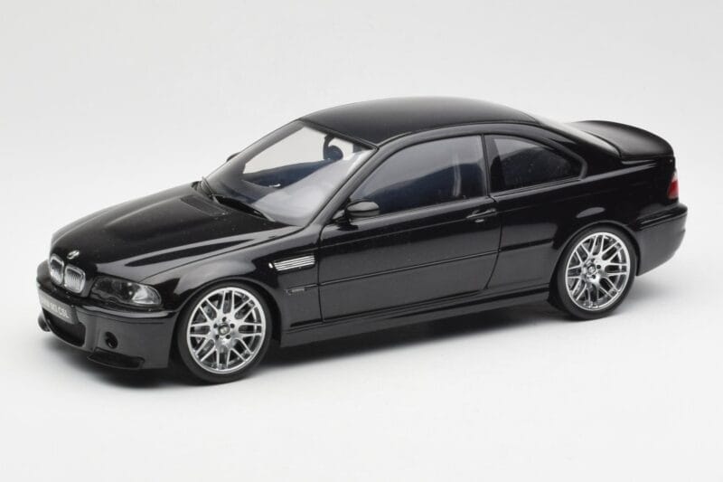 BMW M3 E46 CSL Czarny Kyosho 1:18 80430302736 Metal