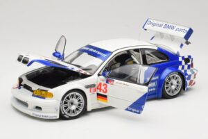BMW M3 E46 GTR #24 D. Muller / J. Muller / H.-J. Stuck ALMS 2001 Minichamps 1:18 80430139184 Metal — zdjęcie 2 z 8