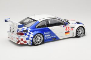 BMW M3 E46 GTR #24 D. Muller / J. Muller / H.-J. Stuck ALMS 2001 Minichamps 1:18 80430139184 Metal — zdjęcie 3 z 8