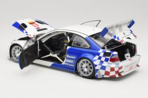 BMW M3 E46 GTR #24 D. Muller / J. Muller / H.-J. Stuck ALMS 2001 Minichamps 1:18 80430139184 Metal — zdjęcie 5 z 8