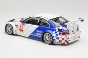 BMW M3 E46 GTR #24 D. Muller / J. Muller / H.-J. Stuck ALMS 2001 Minichamps 1:18 80430139184 Metal — zdjęcie 7 z 8