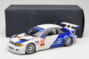 BMW M3 E46 GTR #24 D. Muller / J. Muller / H.-J. Stuck ALMS 2001 Minichamps 1:18 80430139184 Metal — zdjęcie 8 z 8
