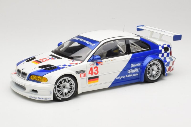 BMW M3 E46 GTR #24 D. Muller / J. Muller / H.-J. Stuck ALMS 2001 Minichamps 1:18 80430139184 Metal