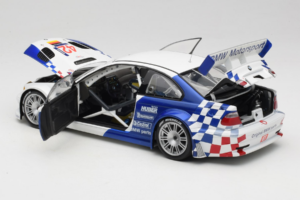 BMW M3 E46 GTR #42 J. Muller / J-J. Lehto ALMS 2001 Minichamps 1:18 80430139183-R1 Metal — zdjęcie 5 z 8