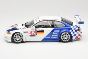 BMW M3 E46 GTR #42 J. Lehto / J. Muller ELMS 2001 Minichamps 1:18 100012192 Metal — zdjęcie 4 z 8