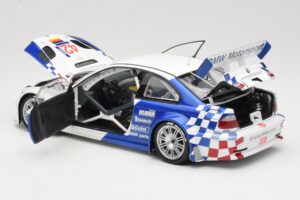 BMW M3 E46 GTR #42 J. Lehto / J. Muller ELMS 2001 Minichamps 1:18 100012192 Metal — zdjęcie 5 z 8
