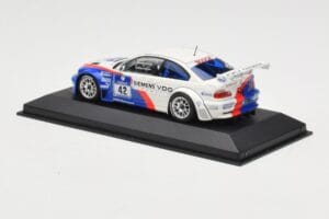 BMW M3 E46 GTR #42 P. Muller / J. Muller / H-J. Stuck / P. Lamy ADAC 24h Nurburgring 2004 Minichamps 1:43 BMW001 Metal — zdjęcie 3 z 4