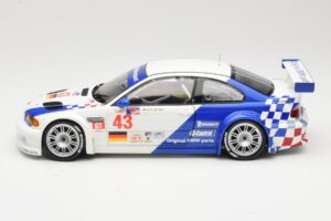 BMW M3 E46 GTR #43 D. Muller ALMS 2001 Minichamps 1:18 100012143 Metal — zdjęcie 4 z 8