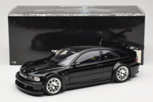 BMW M3 E46 GTR Street Czarny Minichamps 1:18 100012105 Metal — zdjęcie 8 z 8