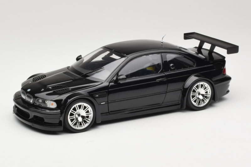 BMW M3 E46 GTR Street Czarny Minichamps 1:18 100012105 Metal